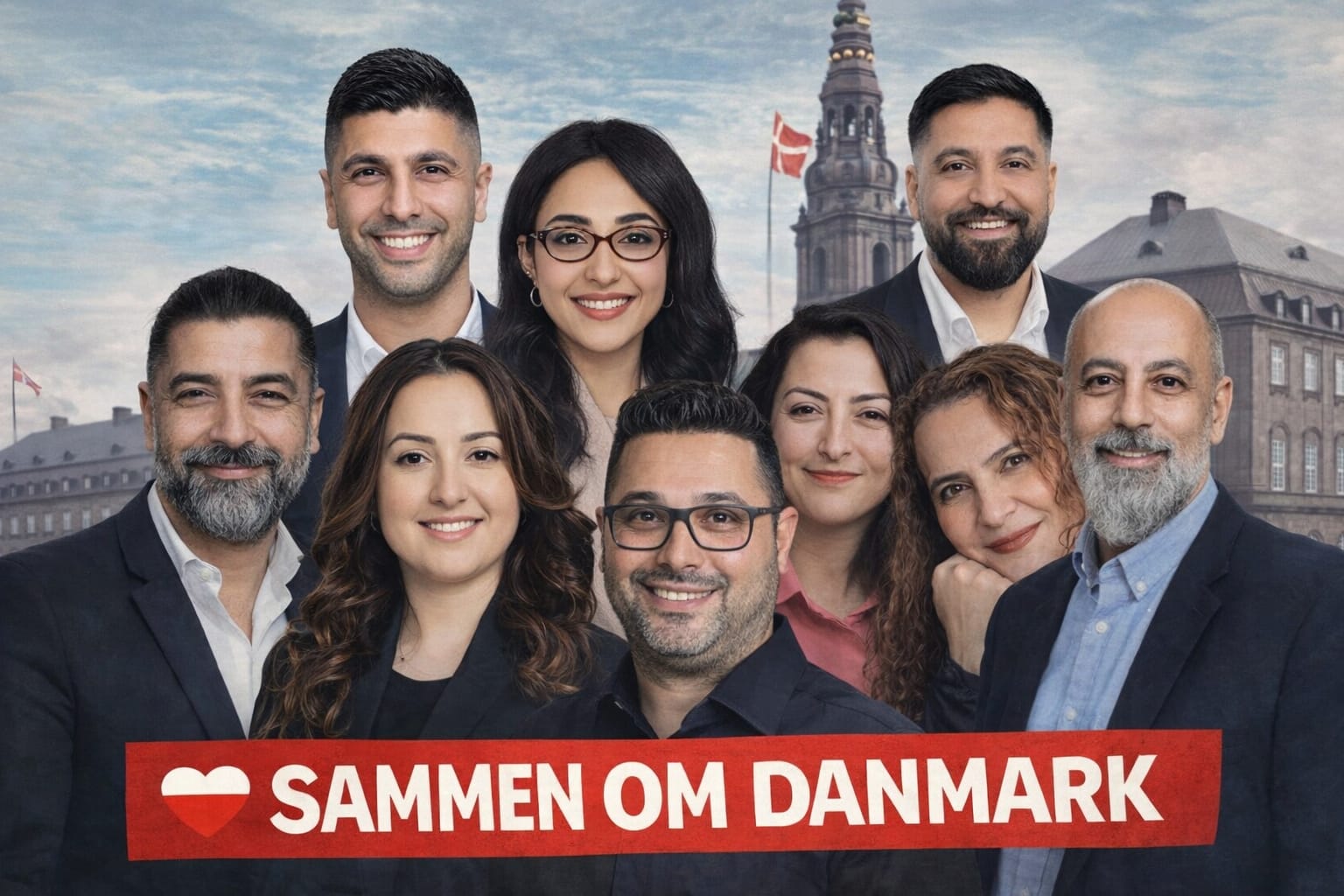 LI DANÎMARKA DENGÊ XWE BIDIN NAMZETÊN XWE! 