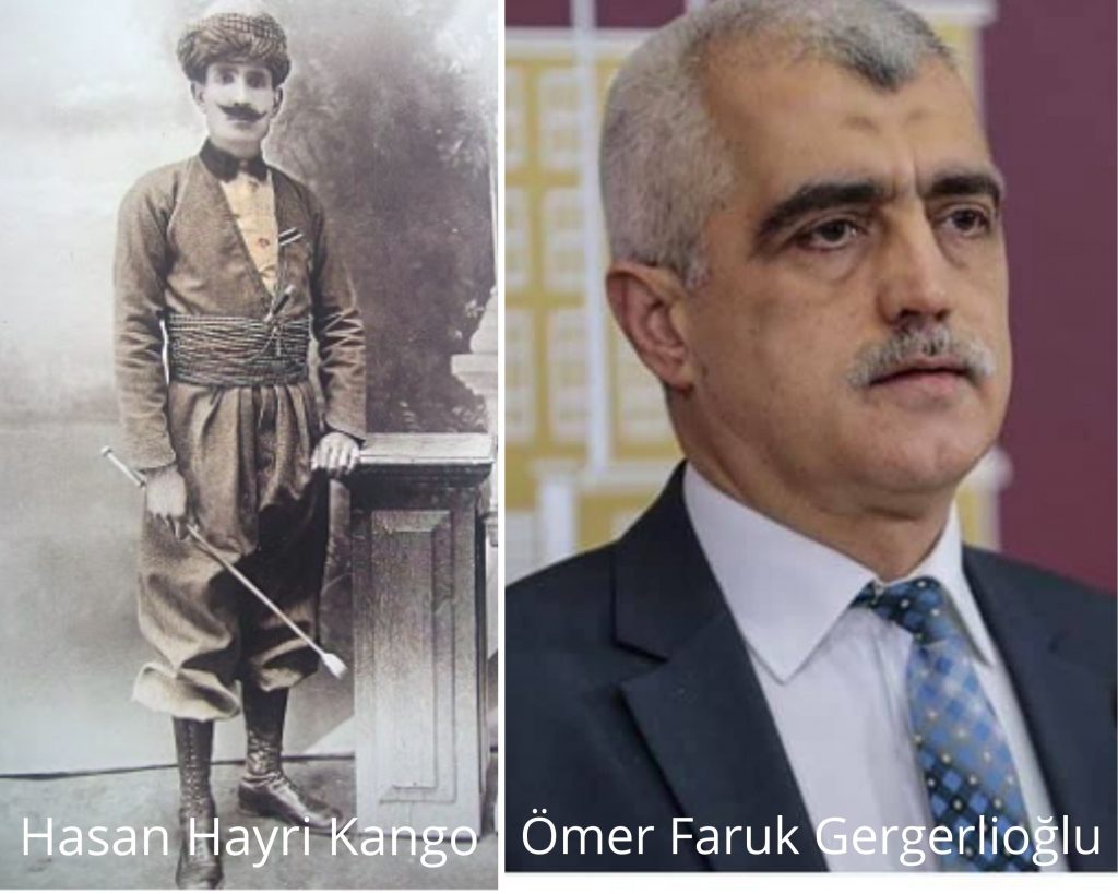 Hasan Hayri Kango’dan Ömer Faruk Gergerlioĝlu’na